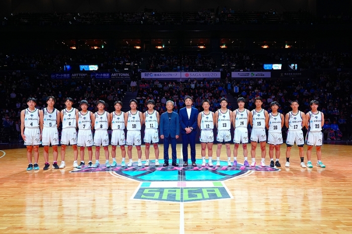 佐賀バルーナーズU18の激励会をしました。